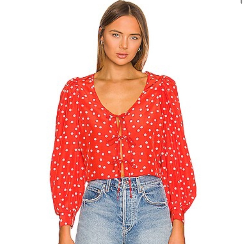 Levi tie top